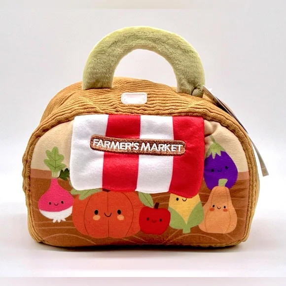 NWT Carter’s Fall Harvest Farmer’s Market Plush Activity Toy - Picture 2 of 10